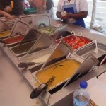 Food at Panorama steelpan competition